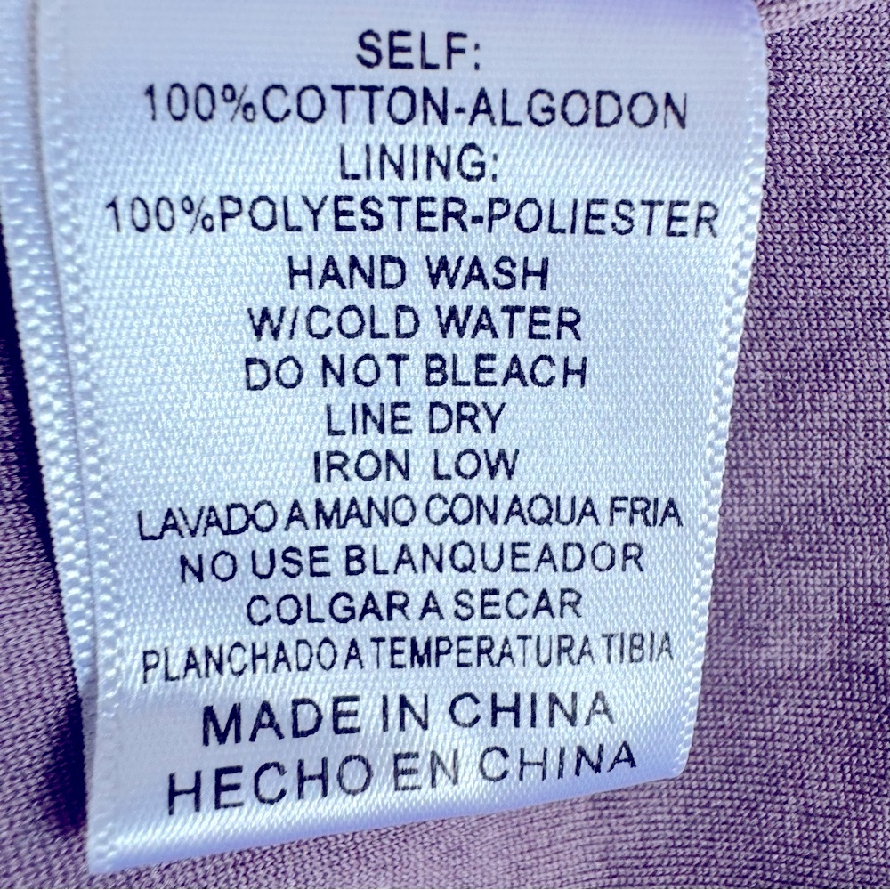 Listicle Lavender Purple Ruched Ruffled Maxi Sundress Size Small NWT - Picture 5 of 6